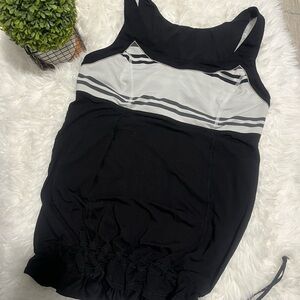lululemon athletica Black and White Tank Top